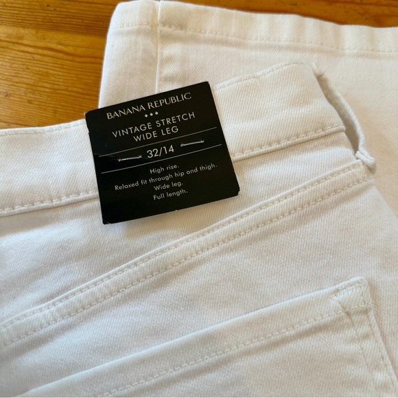 BANANA REPUBLIC
VINTAGE STRETCH
WIDE LEG 32/14 - Picture 8 of 8
